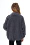 Girl's Embroidered Plush Cardigan - 6