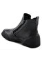 Black Genuine Leather Boots - Model Name: Mother of Pearl - 4