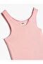 Basic Tank Top Sleeveless Ribbed Cotton - 3