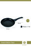 20 cm Wide Black Granite Pan - Ess005 - 2