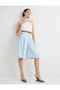 4Sak40218Uw 637 Blue Women's Woven Sort - 3