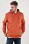 Men's Sweat - Slim Fit, Hooded, Kangaroo Pocket, Furry Inside, Soft Shirt 5905281 - 4