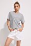 Premium Pamuk Basic Tshirt Kadın - 3