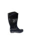 Women's Black Long Garden Rain Boots Emk2036-97