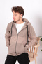 5083 Men's Fleece Sweatshirt Cardigan