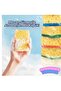 3-Piece Double-Sided Felted Coral Dish Sponge, Coral Sponge, Bubble Coral Sponge - 2