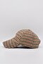 Men's Baseball Cap Patterned Wool Winter Cap - 3