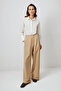Pleated Relax Fit Pant - 3