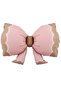 متجر الحفلات الصغيرة ريترو الوردي Bowtie احباط بالون