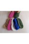 5 Pieces of Dowry Gift Glittery Mesh Knitted Booties - 4