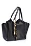Quality Large Size Shoulder and Shoulder Bag with Scarf Detail