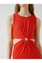 Window Detailed Mini Dress - 5