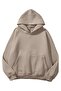 Unisex Anthracite Basic Sweatshirt Hoodie