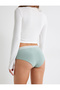 High Waist Hipster Cotton Panties - Printed - 4