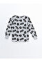 Lcwk Crew Neck Star Wars Printed Long Sleeve Boys' Pajamas Set - 4