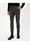 Khaki Slim Fit Linen Blended Chino Trousers 50259718-Vr027 - 2