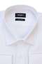 Men's White Long Sleeve Hard Collar Slim Fit Basic Shirt 1004225059 - 2