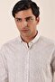 Yellow Long Sleeve Printed No Pocket Cotton Lycra Casual Slim Fit Slim Fit Shirt 1004230136 - 4