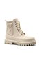 Women's Boots with Elastic Sides Beige - 3