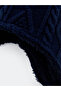 Lw - Baby Boy Knitwear Beret with Pompom - 3