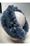 Sunni Plush Fur Headband, Bandana, Neck Collar, Warm Earmuff, Adjustable Elastic - 3