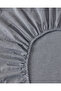 Bold Braid Yarn Painted Single Duvet Cover Set 160X220 cm Gray - 6