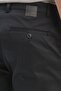 Men's Black Cotton Slim Fit Chino Trousers with Side Pockets 1003240161 - 6