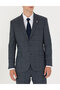 Navy Blue Slim Fit Plaid Suit 50279140-Vr033 - 6
