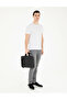 White Slim Fit 100% Cotton Crew Neck T-Shirt 50284319-Vr013 - 4