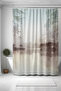 Bathroom Curtain, Foggy Forest Pattern Shower Curtain, Bathtub Curtain 175X200Cm