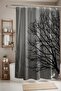 Bathroom Curtain, Tree Branches Pattern Shower Curtain, Bathtub Curtain 175X200Cm