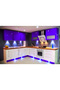 Bright Purple Cabinet Covering Foil - 122Cmx10Mt
