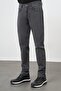 Men's Dark Anthracite Cotton 5-Pocket Slim Fit 5-Pocket Trousers 1003245319 - 2