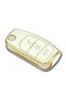 فورد فوكس فييستا كونيكت 2004 Switchblade White Auto Key Control Container Case سلسلة مفاتيح تلقائية - 4
