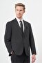 Men's Black Mono Collar 4 Drop Comfort Fit Suit 1001245168