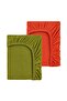 100% Cotton 2-Piece Elastic Baby Bedsheet |   70X140 cm |   Towel Sheet - 2