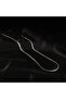 Steel Men's Necklace, Silver Color, Classic Thick Chain No:6 - 4