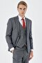 Men's Smoked Swallow Collar Vest 6 Drop Slim Fit Suit 1001235177