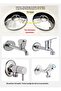 Glossy Chrome Faucet Chuck - Bidet, Normal, Open Close, Faucet Chuck - 1/2 (Pk./Ad. : 10Pcs) - 2
