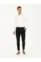 White Dobby Slim Fit Long Sleeve Shirt 50294742-VR013 - 4