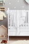 Muslin 4 Layer Baby Blanket 110cm X 110cm 100% Natural Organic Cotton - 5
