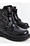 Lcwk Zippered Patent Leather Girls' Boots - 3