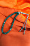 33' Green Agate Rosary - Original Natural Stone, Colorfast - Men's Rosary - 6