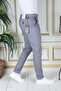 Men's Canvas Trousers Blue Slim Fit Lycra Side Pockets Dobby Plaid Slim Fit Flexible Stylish Chino - 5