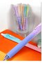 0.7mm gel ballpoint pen fluent fast drying blue color ink wri̇tech american brand silent pen - 4