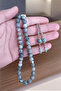 33' Gray Rosary - Original Natural Stone, Size 8 mm - 6