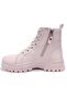 Dza07- 627586   Beige Orthopedic Daily Flat Heel Women's Boots - 3