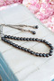 Hematite Rosary 33' Luxury Rosary Original Natural Stone Colorfast Dark Gray Hematite Stone Bracelet - 7