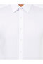 White Slim Fit Long Sleeve Classic Shirt 50251166-Vr013 - 6