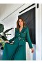 Premium Emerald Green Jacket and Skirt Set - 7